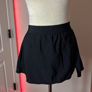 black athletic skirt